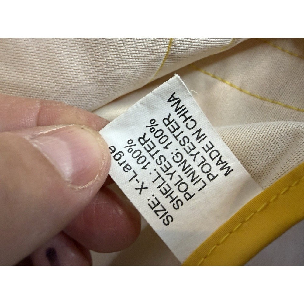 Yellow Dog Raincoat XL Waterproof Reflective Hooded Pet Jacket Slicker Safety - Picture 4 of 11